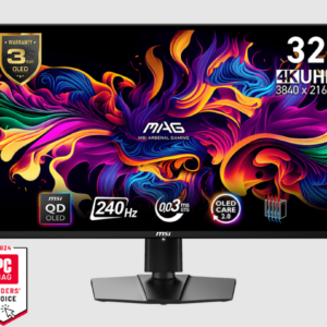 MSI MAG 321UPX QD-OLED 32" Class 4K UHD Gaming OLED Monitor