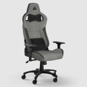 T3 RUSH Fabric Gaming Chair (Grey/Charcoal)