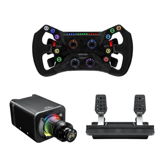 Alpha EVO Sport 9nm & GT NEO & P500 Dual Pedals