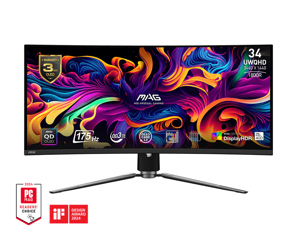 MSI MAG 341CQP QD-OLED